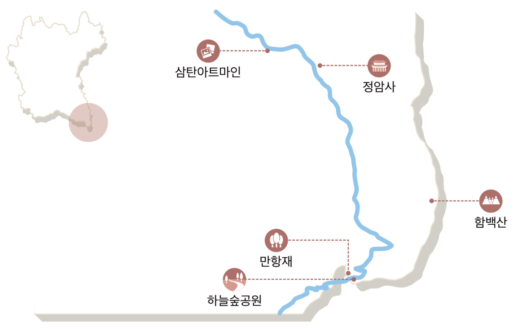 우리땅 구석구석map